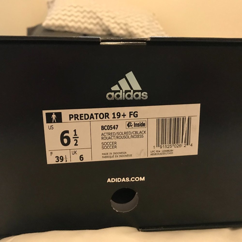 Adidas Predator Soccer Cleats Boys size 6.5